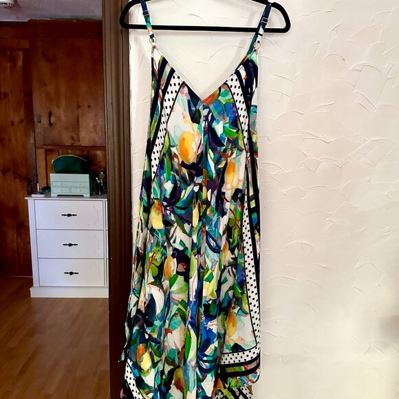 NWOT Simply Art Dolcezza: Orangerie 4 Corners Maxi Dress - Medium - Picture 8 of 15